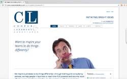 Link to sample ETINU web site - Cooper and Lansbury